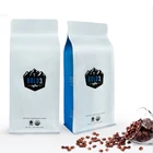 Foil Packaging Custom Printed Side Gusset Flat Bottom Drip Coffee Bean Aluminium Foil Packaging Coffee Bag With Valve