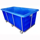 Laundry Cart Steel Laundry Cart Plastic Laundry Cart With Stainless Steel Frame Bulk Laundry Truck For Tilting Washer