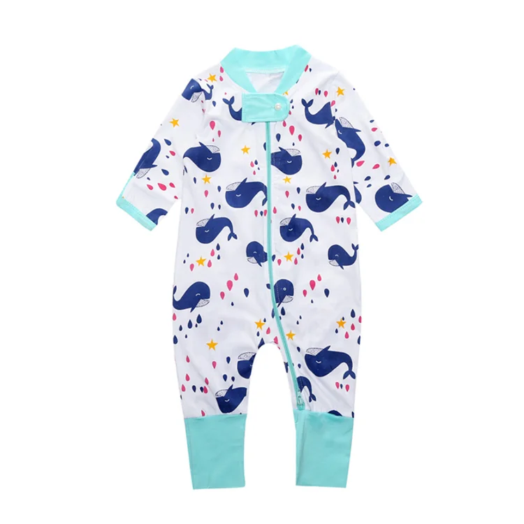 manufacturer New design fashion comfortable baby long sleeve overall kids pajamas girl