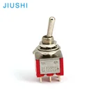Toggle MTS-202 Mini Switch Toggle 6 Pin 2 Way 6 Mm 125vac 6a Red Sky Blue
