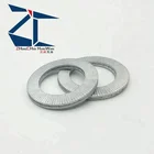 Lock Washer S60C Carbon Steel Lock Preventing Washers Double Fold Self-locking Washer NL6