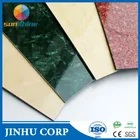 Acp Cladding Sheet Laser Cut Reynobond Aluminum Cladding Panel/Alushine Acp Facade Plastic Sheet/plate