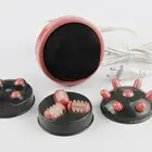 Vibrator Vibration Hand-held Body Massage Vibrator With 5 Massage Heads Infrared Massager