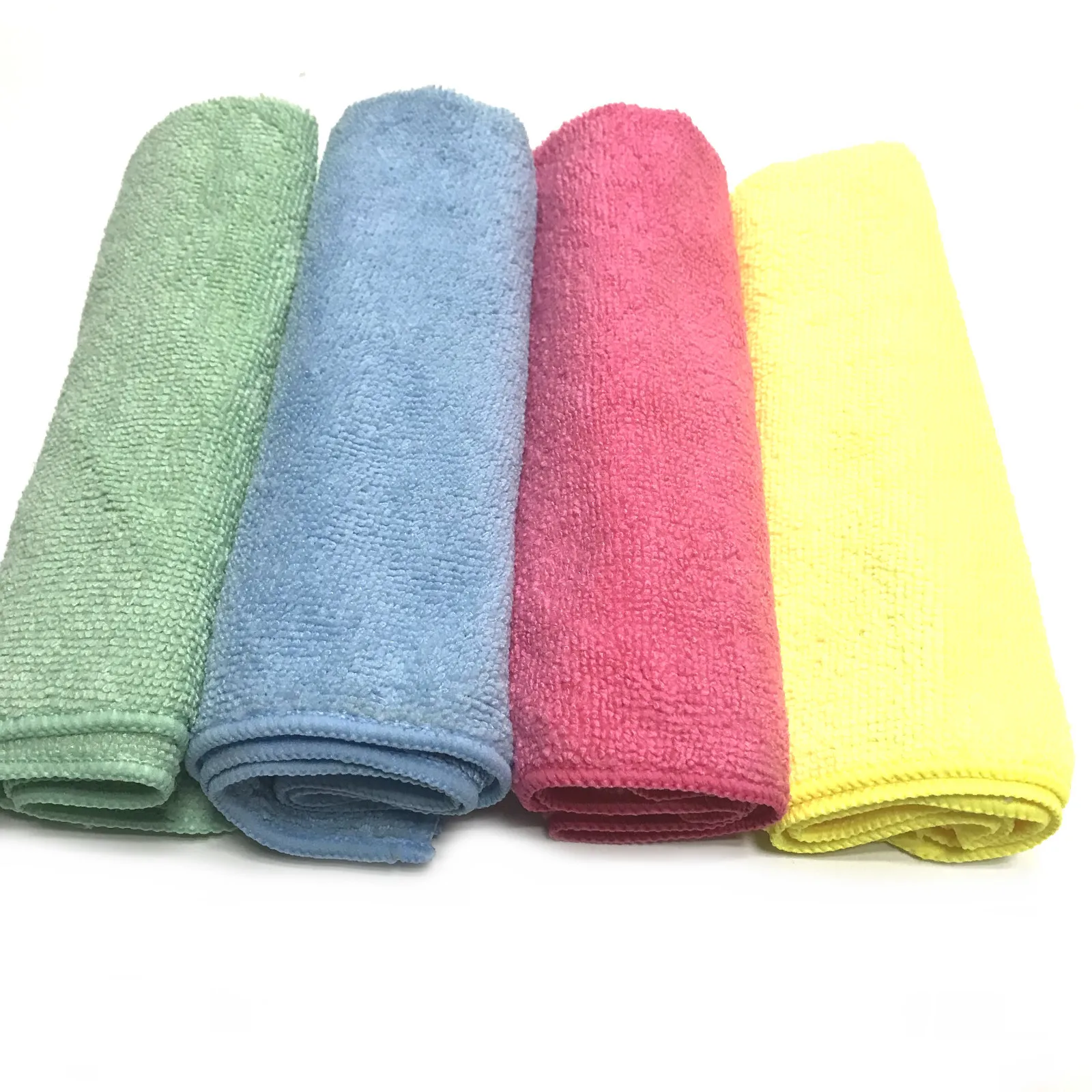 LOT Of Micro fibre cleaning cloth unispun brand 40*40 cm in 4 colors 