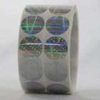 50 50 Mic Hologram Film Sticker With Custom Design