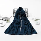 wholesale India hijabs muslim women silk scarf stain hijab plain solid scarf for women