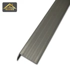Alloy Stair Nosing With Extrusion Aluminum Stair Nose Molding For Vinyl Floor