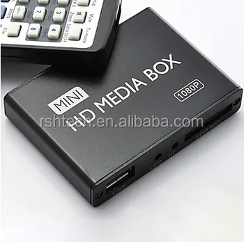 media player FULL HD 1080P for USB SD Cards/HDD/ External Devices