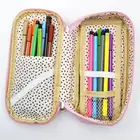 Pencil School Case Pencil Bag Kids Lovely Cartoon Pencil Brush Bags Animal School Kids Pen Pencil Case Organizer Bag Pouch