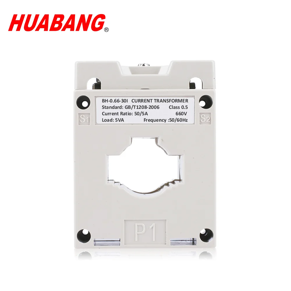 Model BH-0.66CT 660V Rated Current Ratio 200/5 AC Current Transformer 