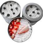 Biscuit Can Biscuit Cookie Tin Box BPA FREE Round Cookie Tin Square Biscuit Tin Can Chocolate Cake Tin Box