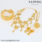 Jewelry Alloy Set Alloy New Arrival Women Jewelry Copper Alloy Dubai Gold Jewelry Set