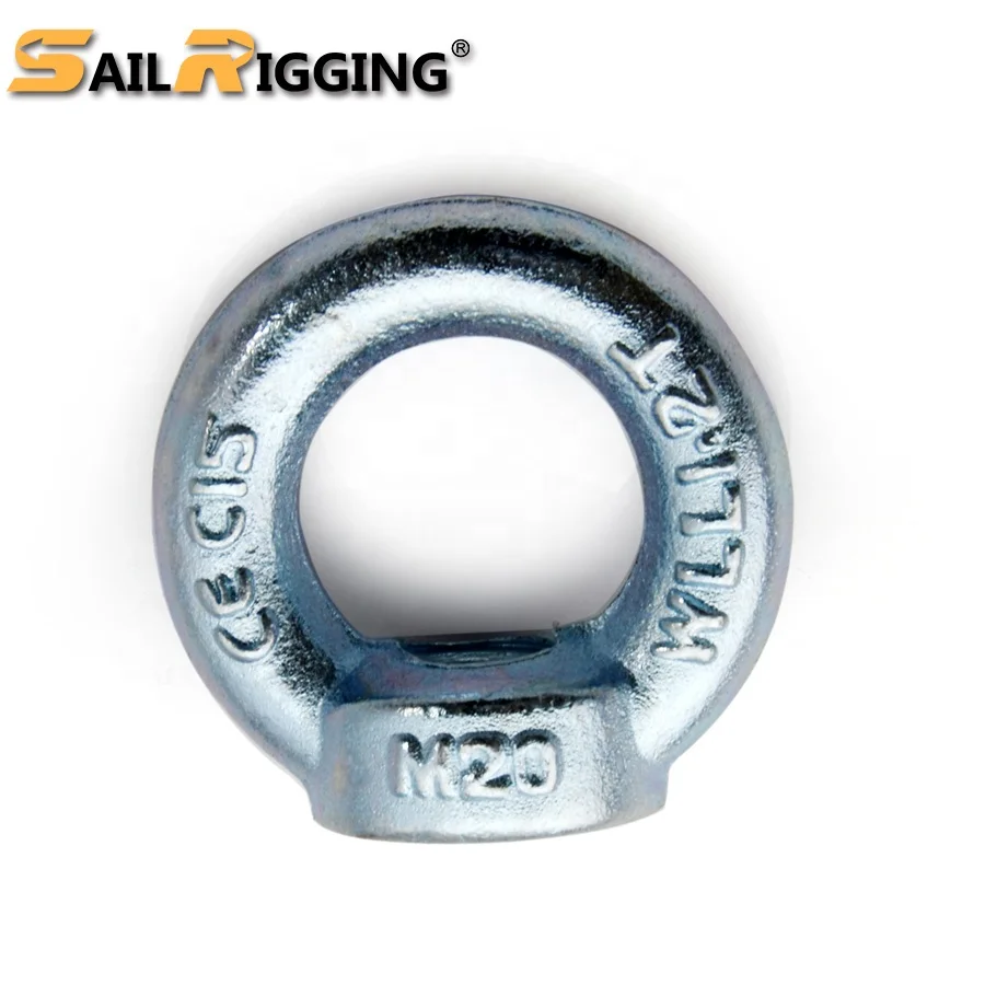 M30-3.5 DIN 582 Lifting Ring Eye Nuts A2 Stainless 5 pcs 