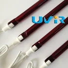 Ruby Red Circular Quartz Halogen Ruby Red Infrared Heating Lamp
