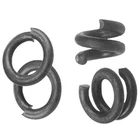 Washer Coil Spring Washer Carbon Steel Black Oxide Double Coiled Spring Washer