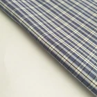 Dyed Dope Trade Assurance Cotton Check Design Yarn Dyed Dope Polyester Fabric For Shirt