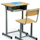 Cheap School School Desk And Chair Cheap Classroom Single Desk And Chair School Writing Table With Book Drawer For Student Furniture