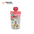 Cap Pouch With Spout Liquid Spout Bag Child Safe Cap Aluminum Foil Bag Liquid Plastic Juice Pouch With Spout