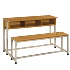 Seats Table Student Table 3 Seats Student Table And Bench For Classroom Furniture
