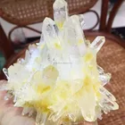 Citrine Quartz Natural Citrine Crystal Cluster For Decoration