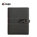 Notebook Lockable Notebook OEM Printing Journal Book Leather Bound Diary Security Officers Lockable Notebook