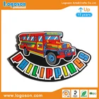 Souvenir Magnets Souvenirs Customized Philippines Fridge Magnet Live Transportation Soft PVC Souvenir Magnet Fridge