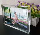 Acrylic Display Photo Frame Plexiglass Magnet Picture Frame
