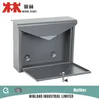 Waterproof Commercial Outdoor Mailbox Outdoor Waterproof Modern Design Wall Hanging Letter Box Commercial Mailbox