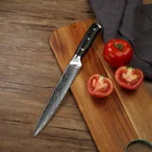Slicing Knife Damascus Slicing Knife 8" Slicing Knife Japanese Steel Damascus VG10 Carving Knife