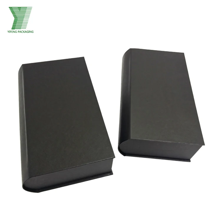 custom cardboard fake book packaging luxury gift paper box for