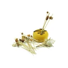Beads Bamboo Bamboo Bamboo Beaded Skewer Promotion Wholesale Design Retro Beads Bamboo Food Skewers For Kids