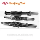 HSS HSS-Co PM HSS Worm Wheel Hob ZA ZN ZI ZK ZC Bore Type And Shank Type Worm Gear Cutting Tool