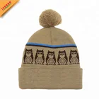 Winter Hats Hat Winter Beanie Hat 100% Acrylic Winter Hats Custom Jacquard Knitted Beanie Hat Knitted Skull Beanie
