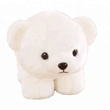 Lifelike Baby Polar Bear Stuffed Animal Plush Toy