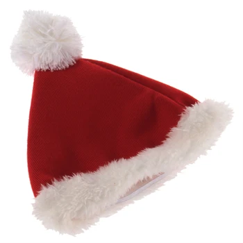 Holiday Seasons Dog Pet Santa Costume Clothes and hat