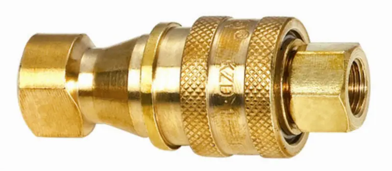 Iso 7241 B Brass Quick Coupler High Pressure High Performance Pneumatic