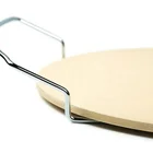 Stone Pizza Stone With Handle Grill Pizza Stone With Built In Handles Or Wire Flame