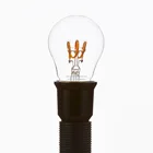 Dimmable Spiral Yes Filament Led Dimmable Soft Filament LED Mini Globe G45 Spiral 3W Clear