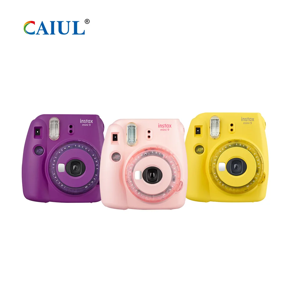 dubbele Verwant Vijftig Fujifilm Instax Camera Mini 9 Instant Film Camera ( Pink / Purple / Yellow  With Clear Accents ) - Buy Fujifilm Instax Mini 9 Camera,Instax Mini 9  Instant Camera,Instax Mini 9 Purple Product on Alibaba.com