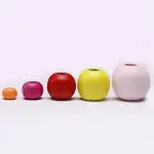 Beads Bulk Wooden Beads Premium Material Natural Bulk Round Colorful Craft Wooden Beads