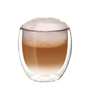 Coffee LFGB Heat Resistant Custom Insulated Espresso Double Wall Glass Coffee Cup Coffee Mugs