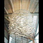 Price Chandelier Best Design Round Wholesale Custom Indoor Decorate Ceramic Fish Chandeliers