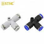 Union Fitting Manufacture YPE6 Wholesale Union T Shape Pipe Fittings Air Quick Couplers
