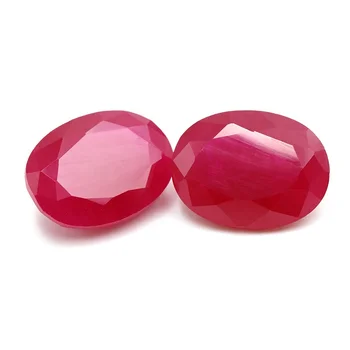 Synthetic Burma Ruby Corundum Gemstone Price Per carat