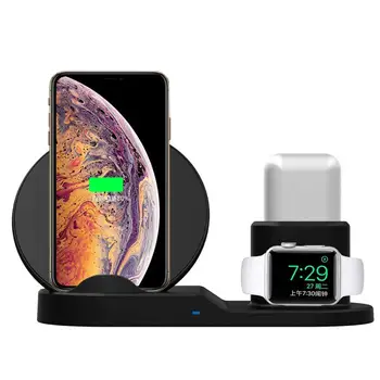 Best Sale Ipm 3-in-1 Qi Fast Wireless Charging Pad Station Review for Apple