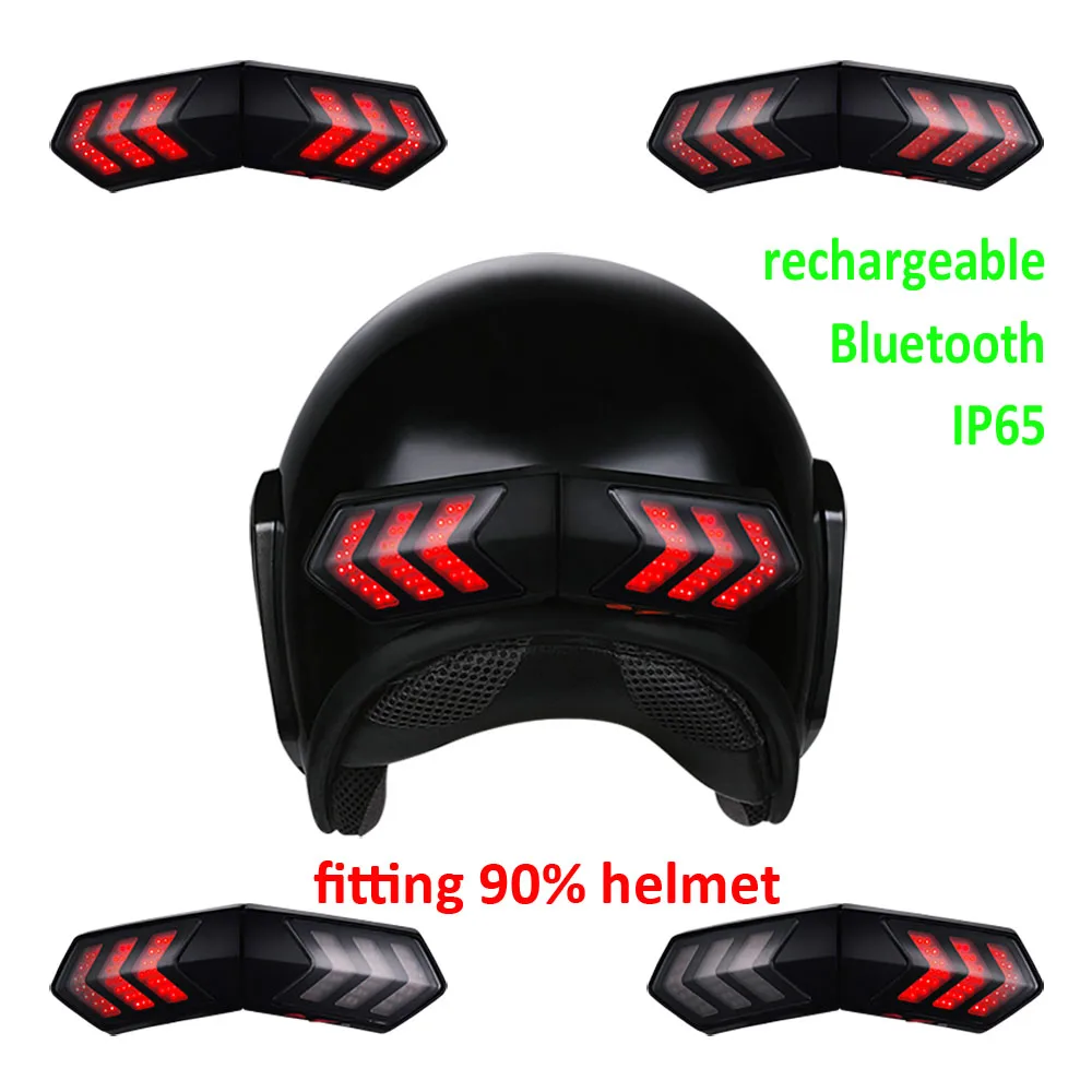 rechargeable helmet light