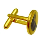 Custom Tie Souvenir Cuff Men Gift Set Cufflinks Tie Clips