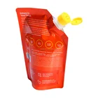 Liquid Doy Pack Standing Up Spout Packaging Bag For Liquid Plastic Pouch Shampoo Packing For Eco Liquid Laminated Stand Up With Spout Doy Pack Bag Soap Packaging