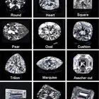 Round Provence Gems 1 Carat DEF Color Forever Brilliant Round Moissanite Loose Gemstones Wholesale
