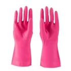 Gloves Rubber Gloves Cheap Good Quality 45g Rosy Household Latex Brush Cleaning Rubber Gloves